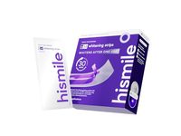 Hismile V34 Whitening Strips, Purple Whitening Strips, 14 Applications, 28 Count - thumbnail 1