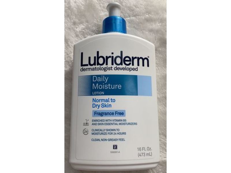 Lubriderm Daily Moisture Lotion, Normal To Dry Skin, 16 fl oz