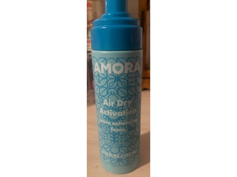Amora Air Dry Activation Wave Enhancing Hair Foam, 6.25 fl oz/185 mL