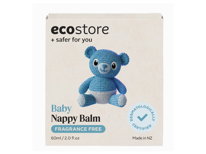 Ecostore Baby Nappy Balm, Fragrance Free, 2 fl oz/60 mL