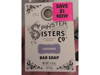 Spinster Sisters Co Bar Soap, Lavender, 4.5 oz/127.5 g - Image 3