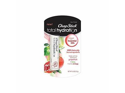 ChapStick Total Hydration Lip Balm, Grapefruit + Lime, 0.12 oz/3.5 g