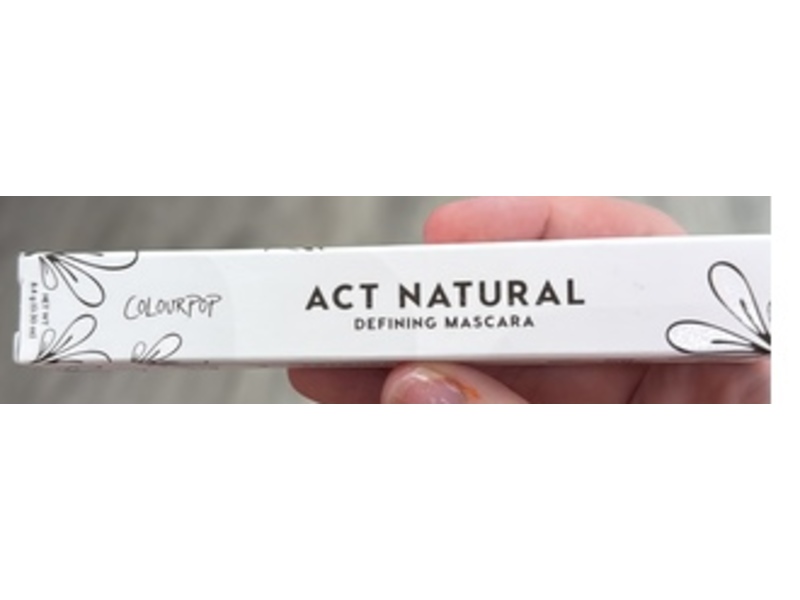 ColourPop Act Natural Defining Mascara, Brown, 0.30 oz/8.4 g