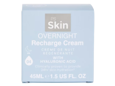 PS... Overnight Recharge Cream, Hyaluronic Acid, 1.5 fl oz/45 mL