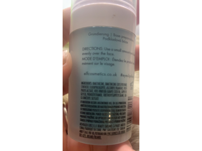 e.l.f. Hydrating Face Primer, 0.47 fl oz/14 mL