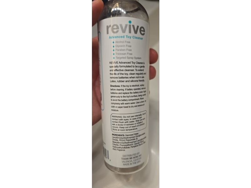 Revive Advanced Toy Cleaner, Fresh Scent, 8 oz/236 mL