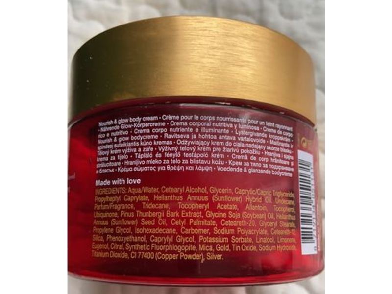 Rituals Delicate Glow Body Cream, Gold & Pine, 7.4 fl oz/220 ml
