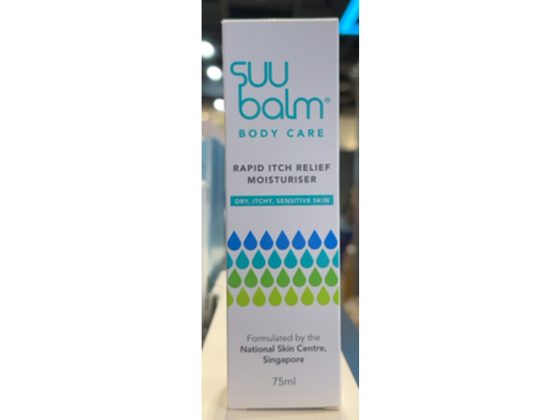 Suu Balm Rapid Itch Relief Moisturiser, 75 mL