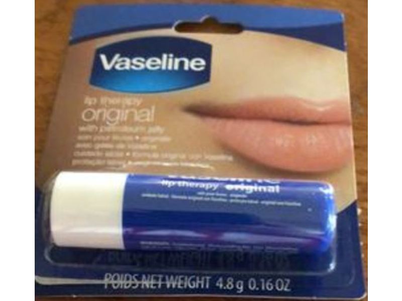 Vaseline Lip Therapy, Original, 0.16 oz/4.8 g
