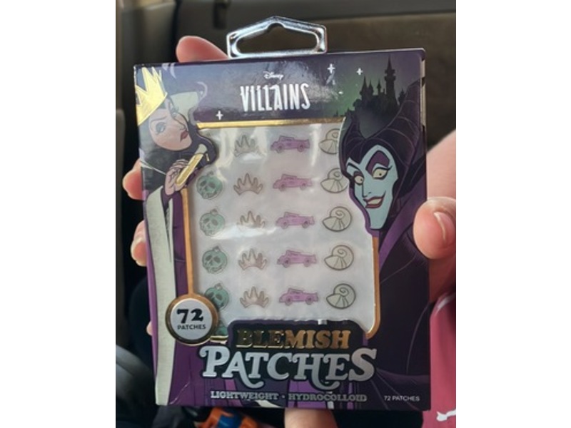 Disney Blemish Patches, Villains, 72 Count