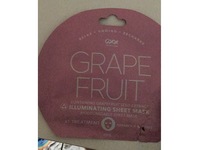 Oxx Skincare Illuminating Sheet Mask, Grape Fruit, 20 mL - Image 3