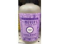 Mrs. Meyer's Clean Day Hand Soap, Violet Scent, 12.5 fl oz/370 mL - thumbnail 2