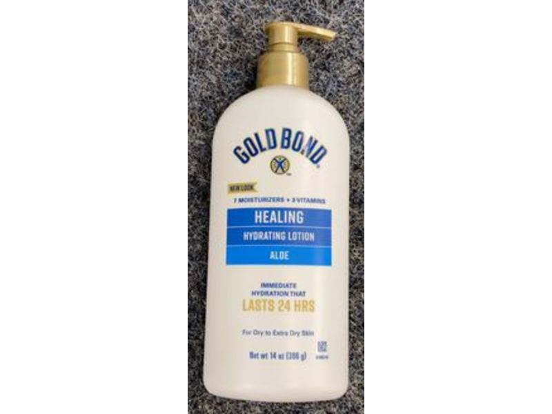 Gold Bond Healing Hydration Lotion, Aloe, 14 oz/396 g