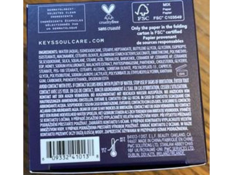Keys Soulcare Skin Transformation Cream, 1.76 oz/50 g