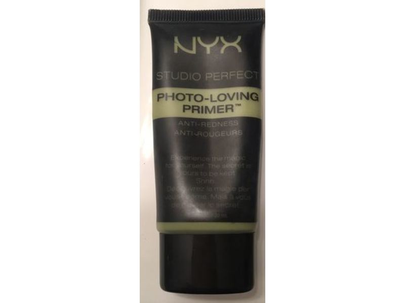 NYX Studio Perfect Photo-loving Primer, Green, 1.0 oz/30 mL