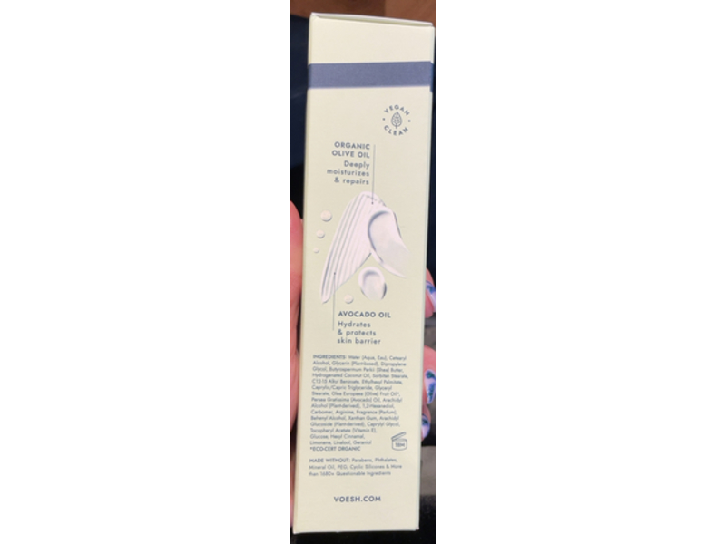 Voesh New York Body Creme, Green Tea, 3 fl oz/88 mL