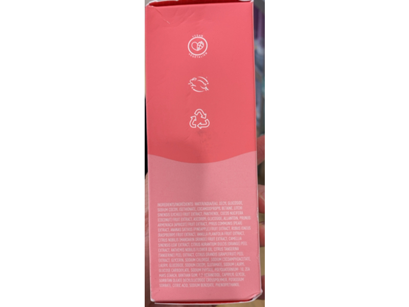 Kopari Lychee Clean Foaming Face Cleanser, Vitamin C, 5.1 fl oz/150 mL