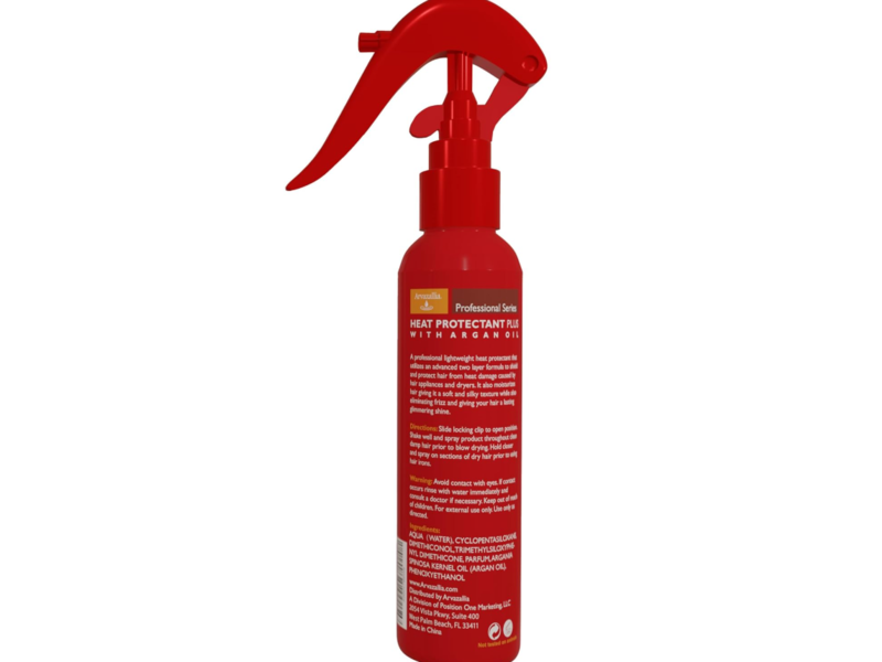 Arvazallia Heat Protectant Plus, Argan Oil, 8 fl oz/237 mL