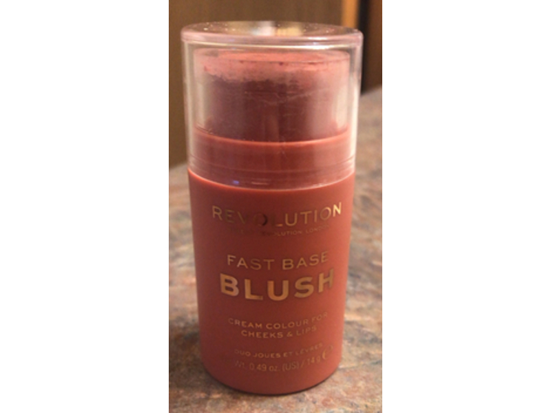 Makeup Revolution Fast Base Blush Stick, Bare, 0.49 oz/14 g