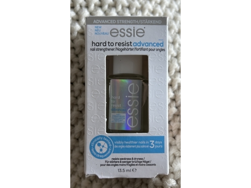 Essie Advanced Nail Strengthener, Hard To Resist, 0.46 fl oz/13.5 mL