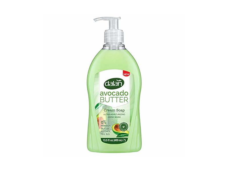 Dalan Avocado Butter Cream Soap Ultra Moisturizing Hand Wash, 13.5 fl oz/400 mL