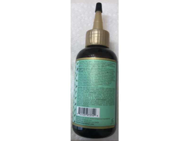 African Pride Feel It Formula Strengthening Oil, Peppermint+Rosemary, & Sage, 4 fl oz/118 mL