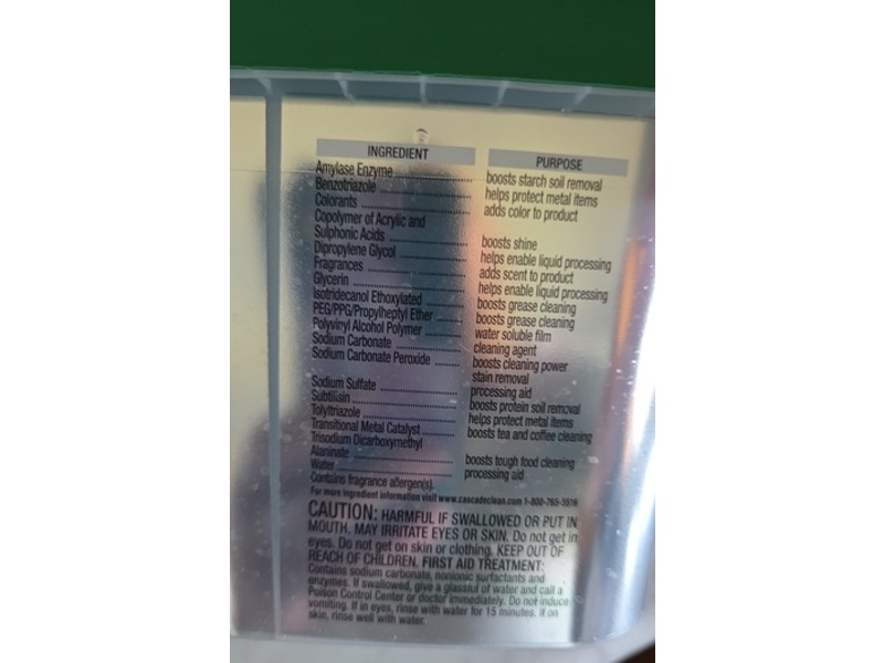 Cascade Platinum Dishwasher ActionPacs, Fresh Scent, 24.1 oz/684 g, 45 Count