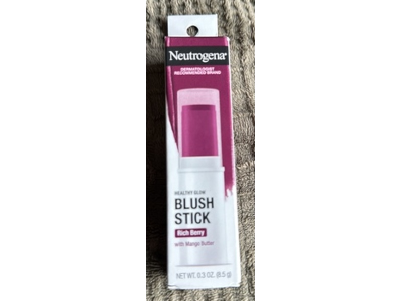 Neutrogena Healthy Glow Blush Stick, Rich Berry, 0.3 oz/8.5 g