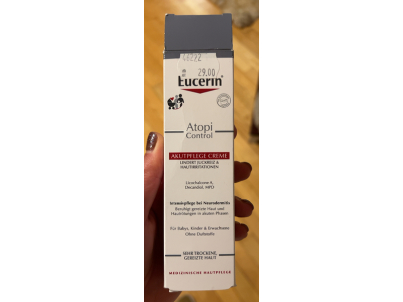 Eucerin Atopi Control Acute cream, 2 fl oz/40 mL
