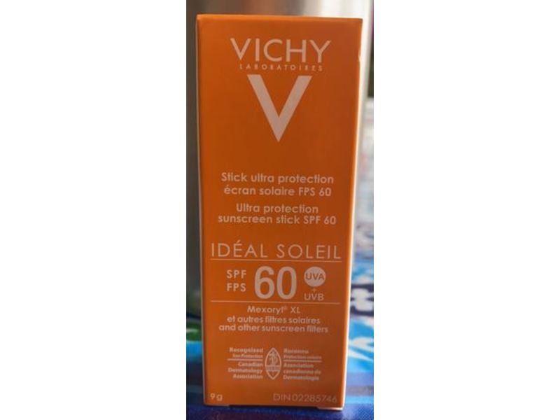 Vichy Laboratories Ultra Protection Sunscreen Stick, SPF 60, 9 g