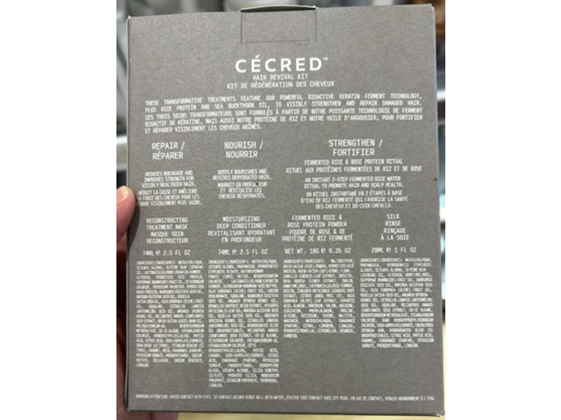 Cecred Hair Revival Kit, Set Of 4