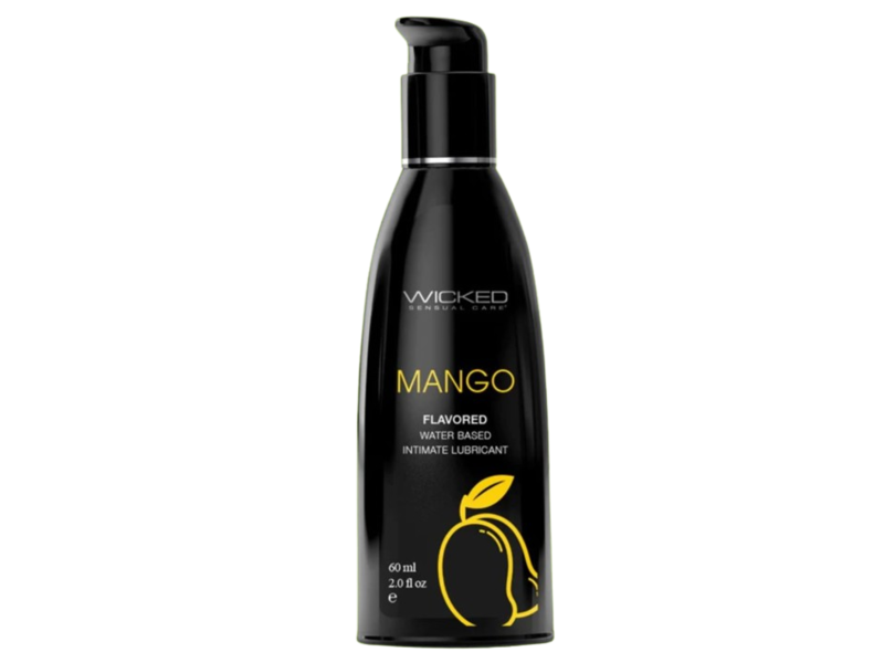 Wicked Water Based Ultimate Lubricant, Mango, 2.0 fl oz/60 mL