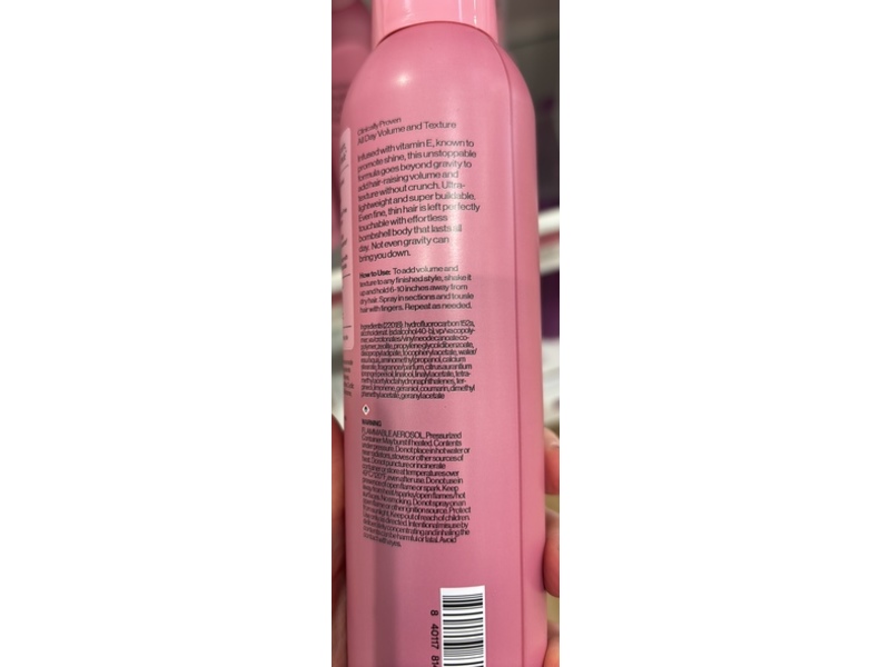 Eva NYC Beyond Gravity Volume & Texture Spray, Vitamin E, 0.3 oz/170 mL