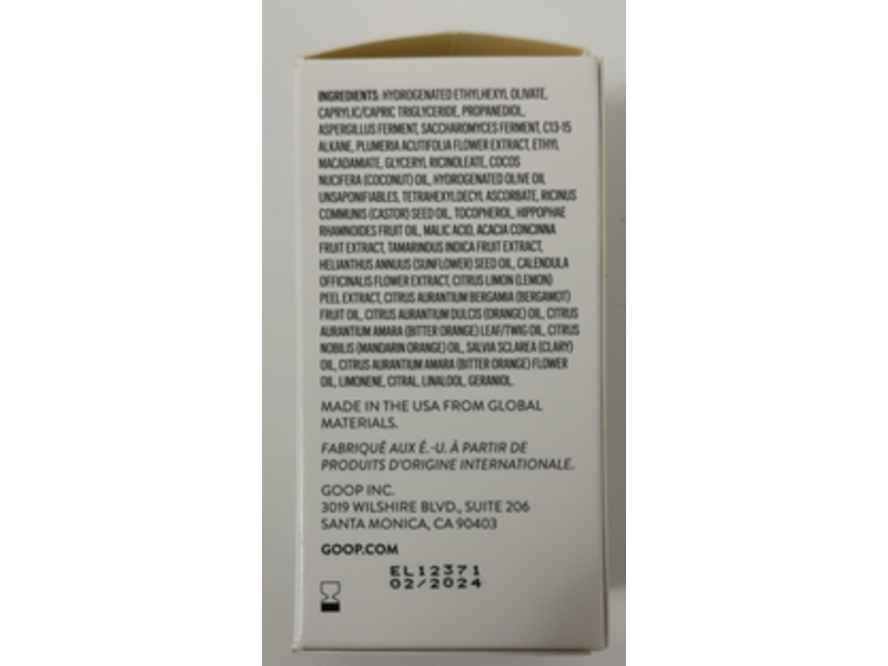 Goop Beauty Glow Restore + Shine Hair Serum, 1.0 fl oz/30 mL