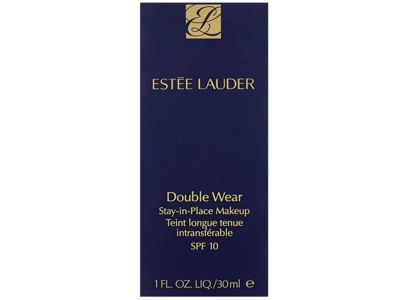 Estee Lauder Double Wear Stay-In-Place Makeup Foundation, SPF 10, 1W1 Bone, 1 fl oz/30 mL