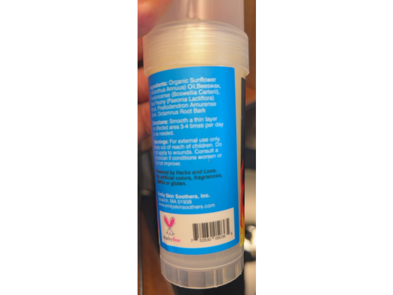 Emily Hot Skin Soother Stick, 2.1 oz