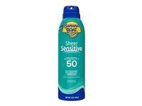 Banana Boat Sheer Sensitive Sunscreen Lotion Spray, SPF 50, 6 oz/170 g - Image 2