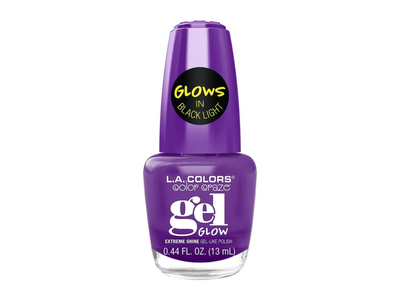 L.A. Colors Gel Glow Nail Polish, Haunting, 0.44 fl oz/13 mL