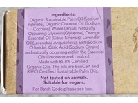 Little Soap Company Organic Soap Bar, Lavender & Citrus, 110 g - thumbnail 3