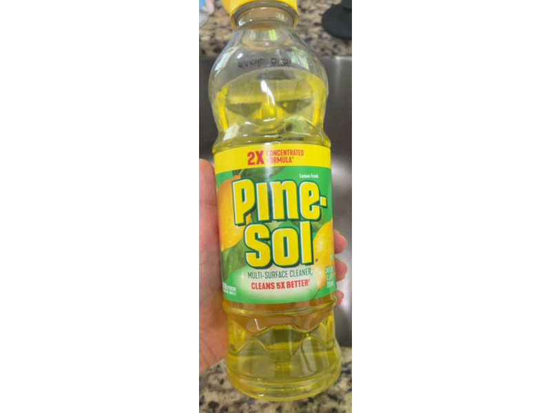 Pine-Sol Multi-Surface Cleaner, Lemon Fresh, 24 fl oz/709 mL