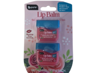 B.pure Lip Balm, Blushing Rose Scented, Moisturizing, 0.25 oz/7 g, Pack Of 2 - thumbnail 1