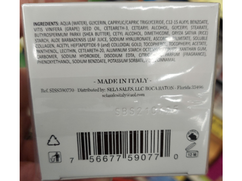 Delfanti Milano Collagen Anti-Aging Day Cream, 1.7 oz/50 mL