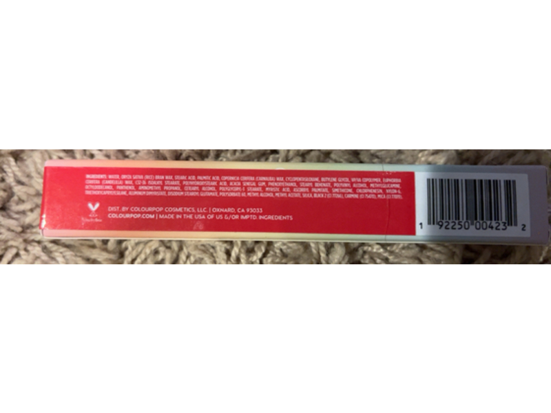 ColourPop BFF Mascara Volumizing, Left On Red, 0.24 oz