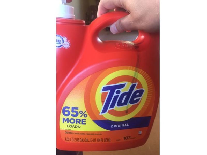 Tide Detergent, Original, 154 fl oz/4.55 L, 107 Loads