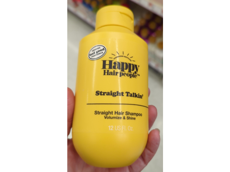 Happy Hair People Straight Talkin' Straight Hair Shampoo, 12 fl oz