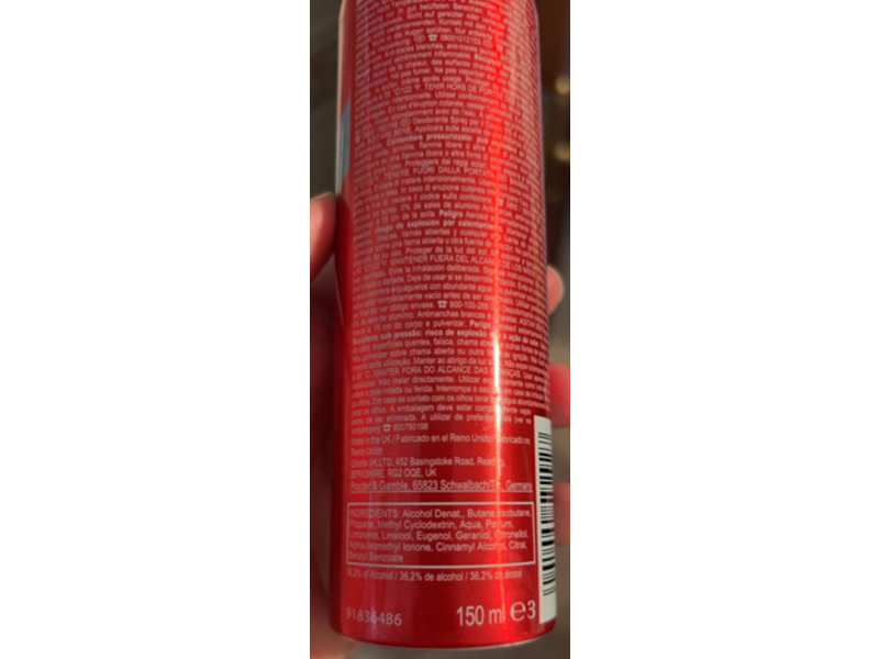 Old Spice Original Deodorant Spray, 150 mL