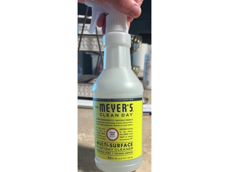 Mrs. Meyer's Clean Day Multi-Surface Everyday Cleaner, Pear Tree Scent, 24 fl oz/710 mL
