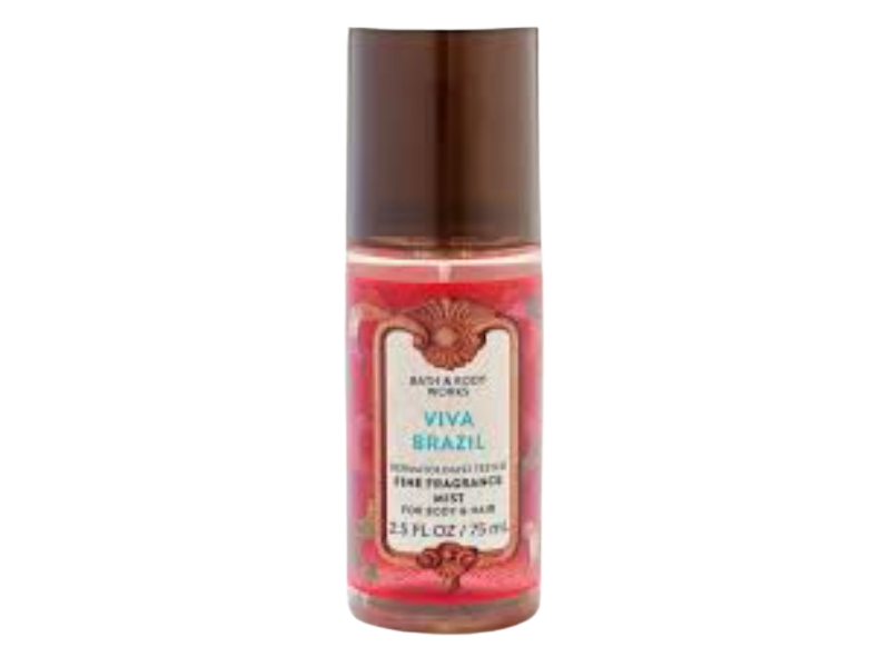 Bath & Body Works Fine Fragrance Mist, Viva Brazil, 2.5 fl oz/75 mL