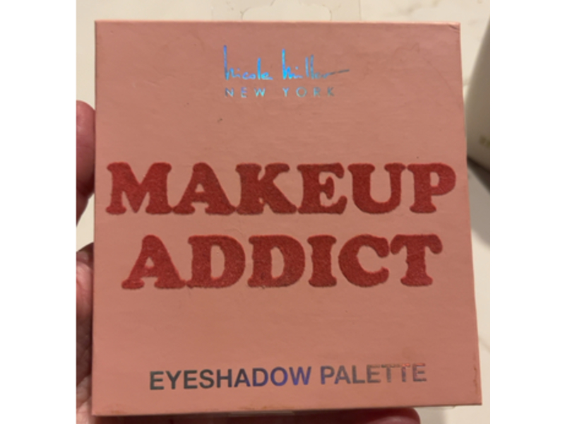 Nicole Miller Eyeshadow Palette, Makeup Addict, 0.056 oz/1.6 g