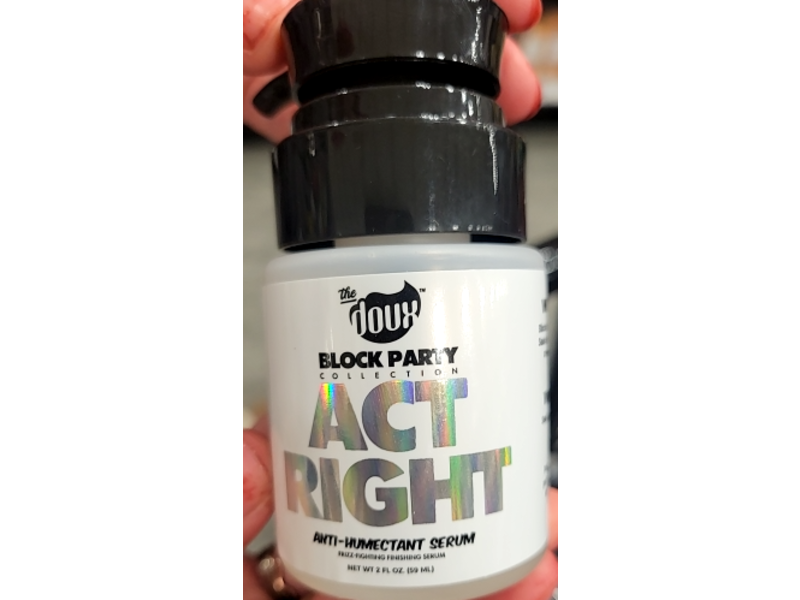 The Doux Block Party Act Right Anti-Humectant Serum, 2 fl oz/59 mL